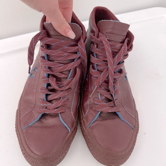 Converse One Star Skate Scratch-Off Sneaker Size 11 Unisex Maroon - Picture 2 of 6